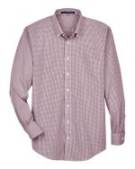 Devon & Jones D640 - Men's Crown Collection® Gingham Check Woven Dress Shirt - Image 2