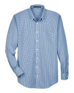 Devon & Jones D640 - Men's Crown Collection® Gingham Check Woven Dress Shirt - Image 3