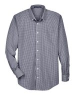 Devon & Jones D640 - Men's Crown Collection® Gingham Check Woven Dress Shirt - Image 4