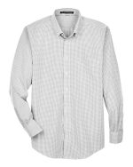 Devon & Jones D640 - Men's Crown Collection® Gingham Check Woven Dress Shirt - Image 6