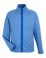CORE365 CE72 - Men's Venture Heathered Stripe Full-Zip - Image 5