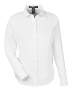 Devon & Jones DG505W - Women's CrownLux Performance® Spencer Poplin Dress Shirt - Image 5