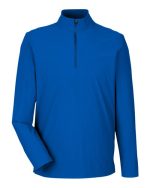 Devon & Jones DG410 - Men's CrownLux Performance® Windsor Welded Quarter-Zip Pullover - Image 3