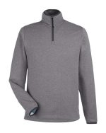CORE365 CE73 - Men's Venture Heathered Stripe Quarter-Zip Pullover - Image 2