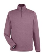 CORE365 CE73 - Men's Venture Heathered Stripe Quarter-Zip Pullover - Image 3