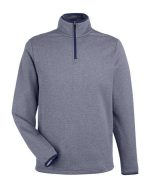 CORE365 CE73 - Men's Venture Heathered Stripe Quarter-Zip Pullover - Image 4