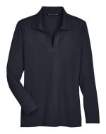 Devon & Jones DG20LW - Women's CrownLux Performance® Plaited Long Sleeve Polo - Image 2