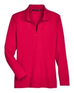 Devon & Jones DG20LW - Women's CrownLux Performance® Plaited Long Sleeve Polo - Image 4