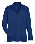 Devon & Jones DG20LW - Women's CrownLux Performance® Plaited Long Sleeve Polo - Image 5