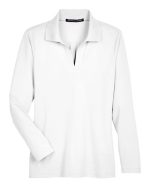 Devon & Jones DG20LW - Women's CrownLux Performance® Plaited Long Sleeve Polo - Image 6