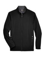 CORE365 88184T - Men's Tall Cruise Two-Layer Fleece Bonded Soft Shell Jacket - Image 2