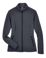 CORE365 78184 - Women's Cruise Two-Layer Fleece Bonded Soft Shell Jacket - Image 3