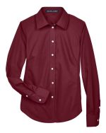 Devon & Jones D620W - Women's Crown Collection® Broadcloth Woven Dress Shirt - Image 3