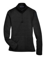Devon & Jones DG798W - Women's Newbury Mélange Fleece Quarter-Zip Pullover - Image 2