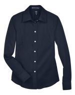 Devon & Jones DG530W - Women's Crown Collection® Solid Stretch Twill Woven Dress Shirt - Image 4