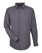 Devon & Jones DG535 - Men's CrownLux Performance® Tonal Mini Check Woven Dress Shirt - Image 2