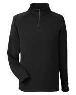 CORE365 CE801 - Unisex Fusion ChromaSoft™ Fleece Quarter-Zip Pullover - Image 2