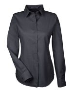 Devon & Jones DG532W - Women's Crown Collection® Royal Dobby Woven Dress Shirt - Image 2