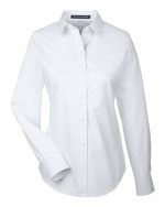 Devon & Jones DG532W - Women's Crown Collection® Royal Dobby Woven Dress Shirt - Image 4