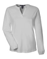 Devon & Jones DP122W - Women's Raleigh Half-Placket Knit Top - Image 4
