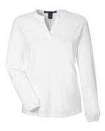 Devon & Jones DP122W - Women's Raleigh Half-Placket Knit Top - Image 6