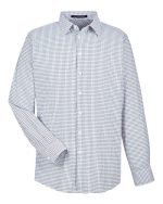Devon & Jones DG540 - Men's CrownLux Performance® Micro Windowpane Woven Dress Shirt - Image 4