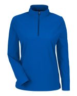 Devon & Jones DG410W - Women's CrownLux Performance® Windsor Welded Quarter-Zip Pullover - Image 3