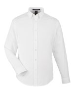 Devon & Jones DG505 - Men's CrownLux Performance® Spencer Poplin Dress Shirt - Image 5