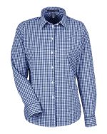 Devon & Jones DG536W - Women's CrownLux Performance® Gingham Dress Shirt - Image 4