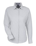 Devon & Jones DG537W - Women's CrownLux Performance® Microstripe Dress Shirt - Image 3