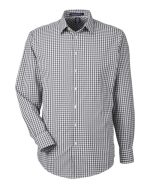 Devon & Jones DG536 - Men's CrownLux Performance® Gingham Dress Shirt - Image 3