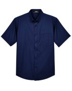 CORE365 88194T - Men's Tall Optimum Short Sleeve Twill Dress Shirt - Image 3