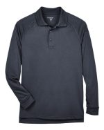 Harriton M211L - Men's Advantage Long Sleeve Tactical Polo - Image 3