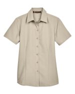 Harriton M560W - Women's Barbados Textured Camp Shirt - Image 5