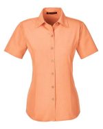 Harriton M560W - Women's Barbados Textured Camp Shirt - Image 7