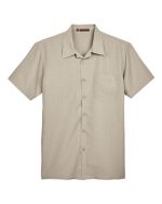 Harriton M560 - Men's Barbados Textured Camp Shirt - Image 5