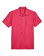 Harriton M560 - Men's Barbados Textured Camp Shirt - Image 9
