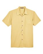 Harriton M560 - Men's Barbados Textured Camp Shirt - Image 10