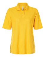 Harriton M105W - Women's Maverick CVC Pique Polo - Image 9