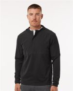 Adidas A607 - Men's Half-Zip Hooded Anorak