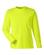Harriton M118L - Unisex Charge Snag and Soil Protect Long Sleeve T-Shirt - Image 5