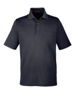 Harriton M348P - Men's Advantage Snag Protection Plus IL Pocket Polo - Image 2