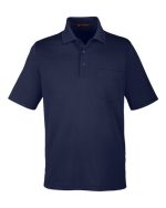 Harriton M348P - Men's Advantage Snag Protection Plus IL Pocket Polo - Image 4