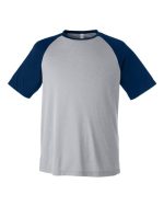 Team 365 TT62 - Unisex Zone Colorblock Raglan T-Shirt - Image 2