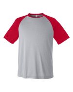 Team 365 TT62 - Unisex Zone Colorblock Raglan T-Shirt - Image 3