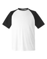 Team 365 TT62 - Unisex Zone Colorblock Raglan T-Shirt - Image 6