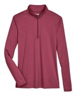 Team 365 TT31HW - Women's Zone Sonic Heather Performance Quarter-Zip Pullover - Image 7