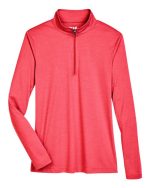 Team 365 TT31HW - Women's Zone Sonic Heather Performance Quarter-Zip Pullover - Image 8