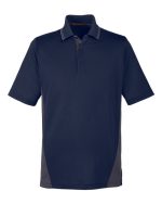 Harriton M386 - Men's Flash Snag Protection Plus IL Colorblock Polo - Image 5