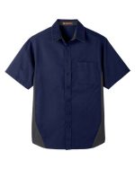 Harriton M586 - Men's Flash IL Colorblock Shirt - Image 5